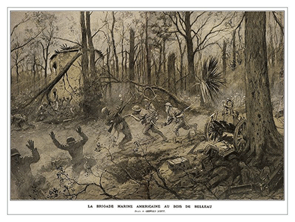 Devil Dogs At Belleau Wood [1919]
