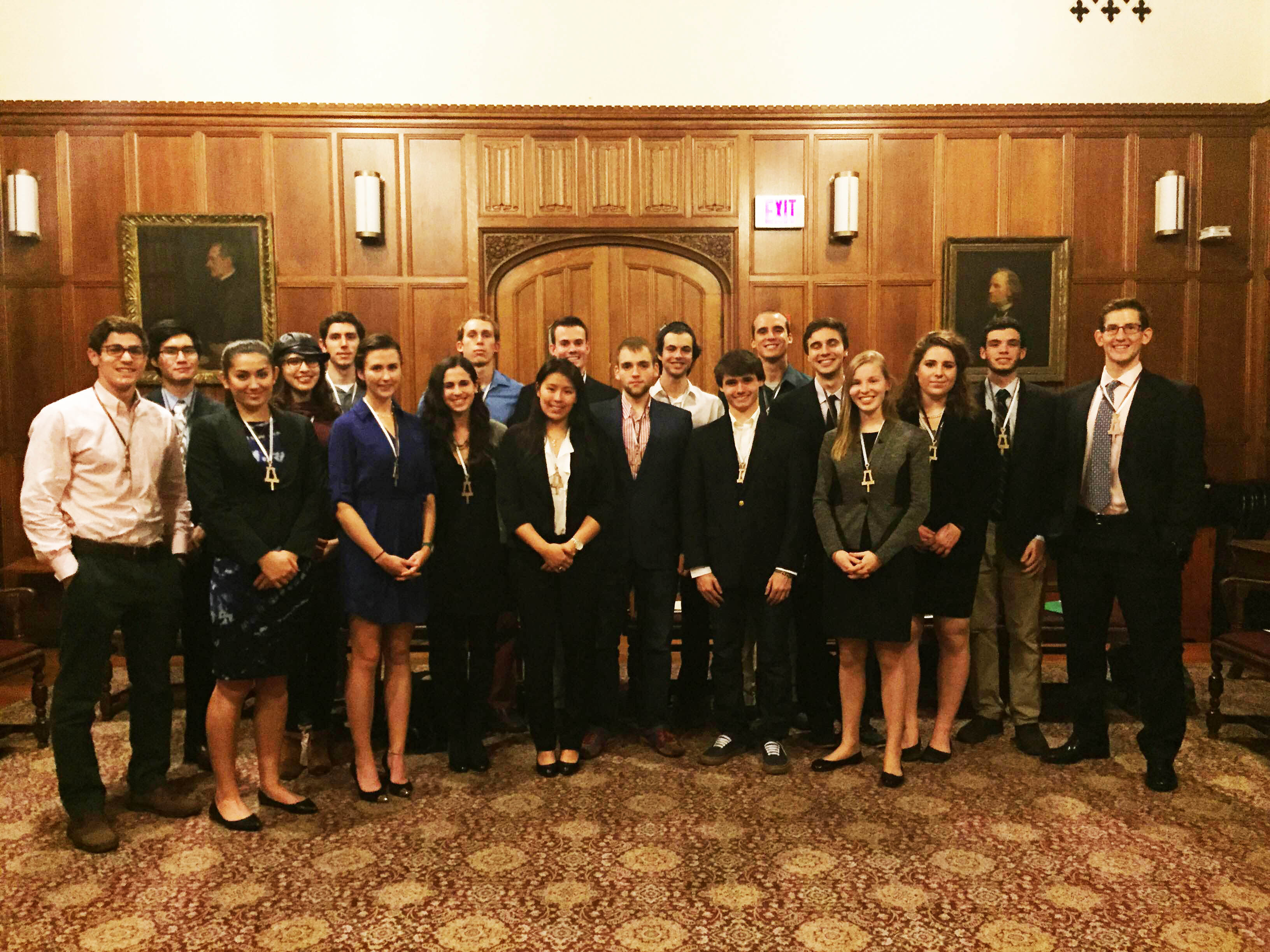 Tau Inducts New Members | Yale School of & Applied Science